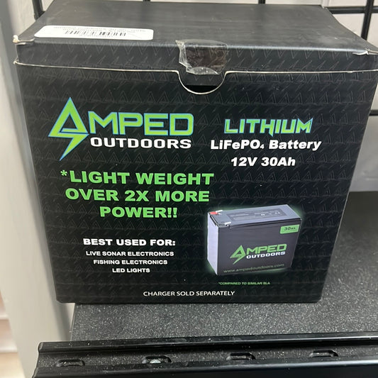 Amped Outdoors 12v 30ah - wide