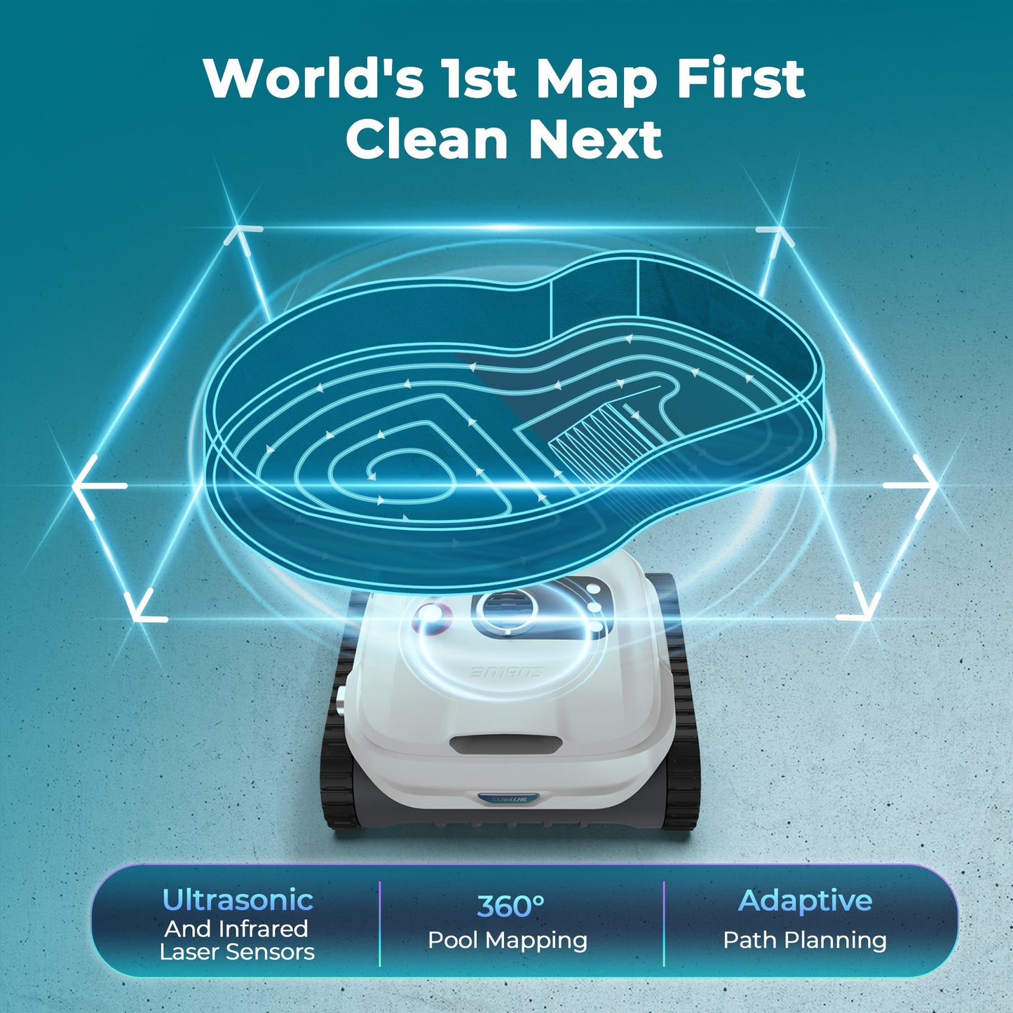 BN Pro Robotic Pool Cleaner