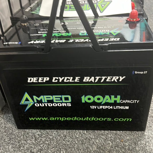 Amped Outdoors 12v 100ah lithium battery