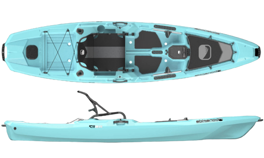 Bonafide RS 117 Kayak - Endless Summer Aqua
