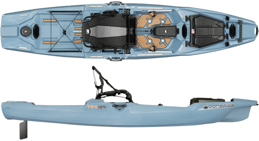 Bonafide PWR 129 Kayak - Steel