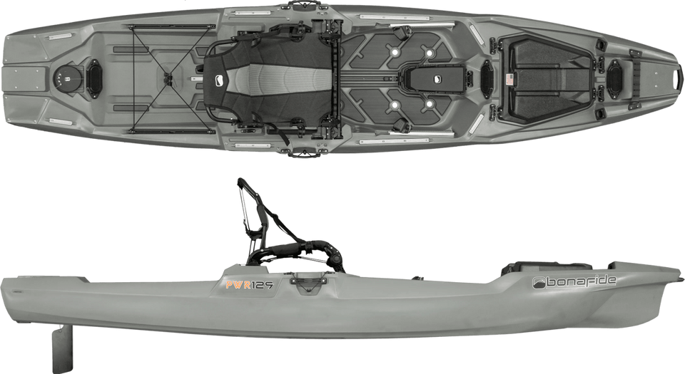 Bonafide PWR 129 Kayak - Top Gun Grey