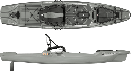 Bonafide PWR 129 Kayak - Top Gun Grey