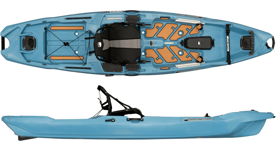 Bonafide RVR 119 Kayak - Steel