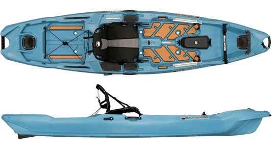 Bonafide RVR 119 Kayak - Steel