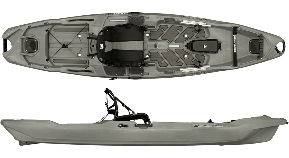 Bonafide RVR 119 Kayak - Top Gun Grey