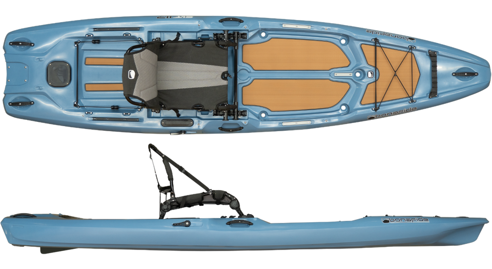 Bonafide SKF 117 Hybrid Kayak - Steel