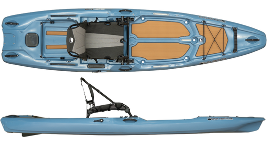 Bonafide SKF 117 Hybrid Kayak - Steel