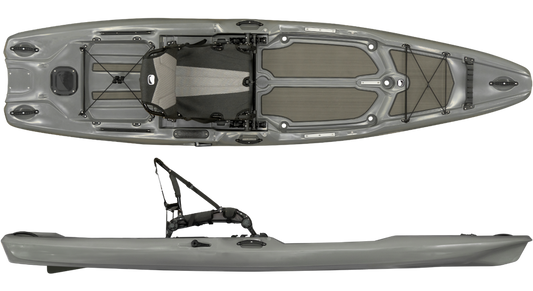 Bonafide SKF 117 Hybrid Kayak - Top Gun Grey