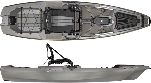 Bonafide SS 107 Kayak - Top Gun Grey