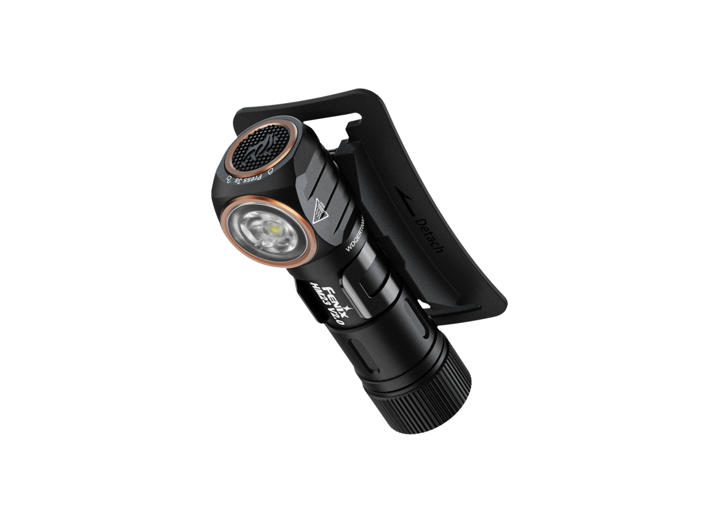 Fenix HM23 V2.0 Lightweight Detachable AA Headlamp
