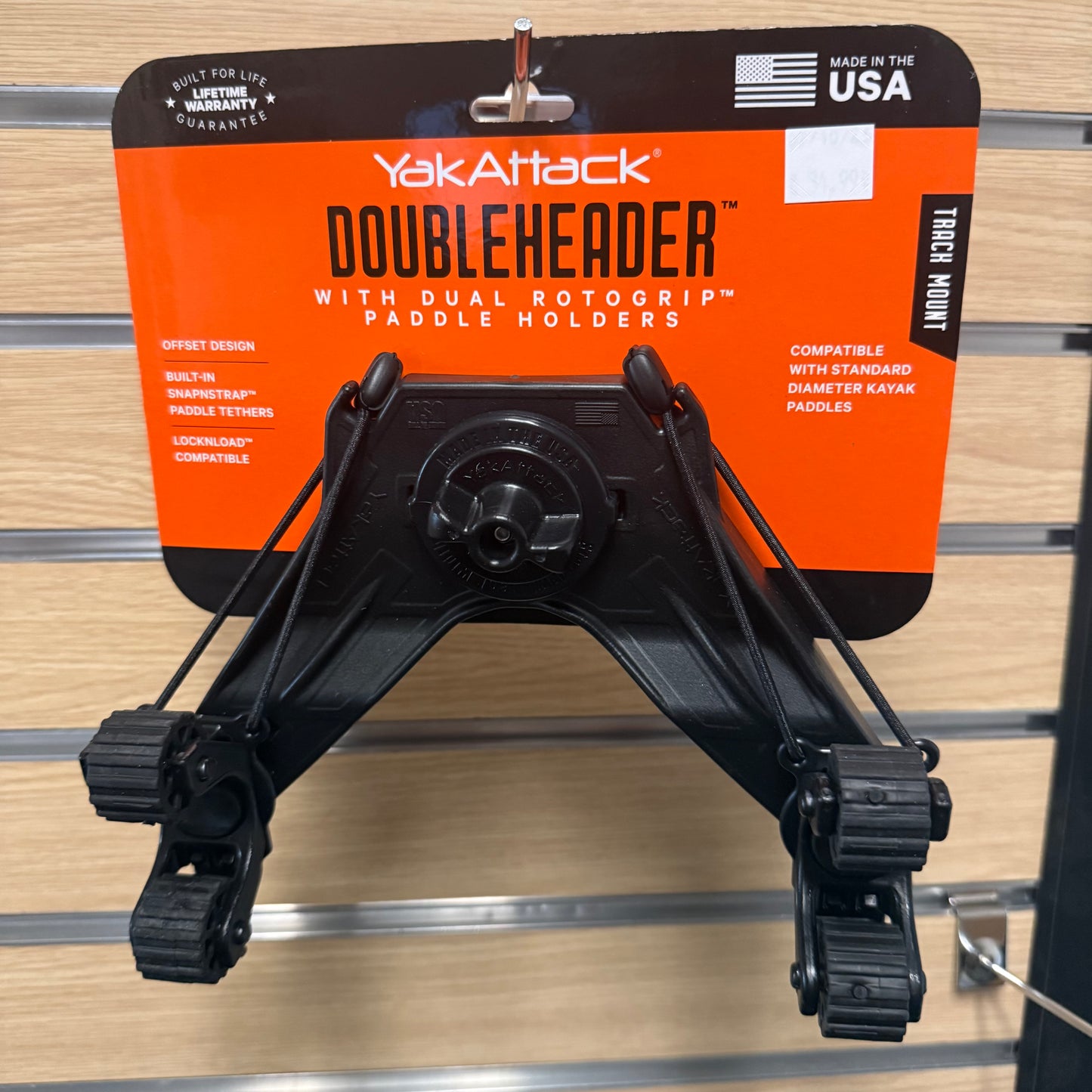 YakAttack DoubleHeader with Dual RotoGrip Paddle Holders