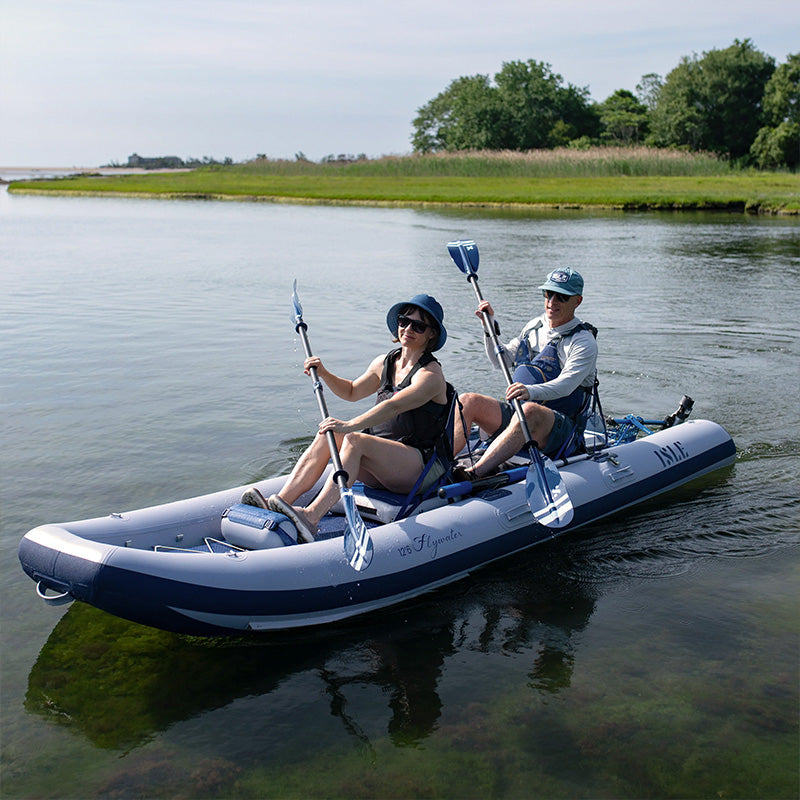 ISLE/Bixpy K-1 Outboard Kit - Power Pole Adapter + Steering Bundle