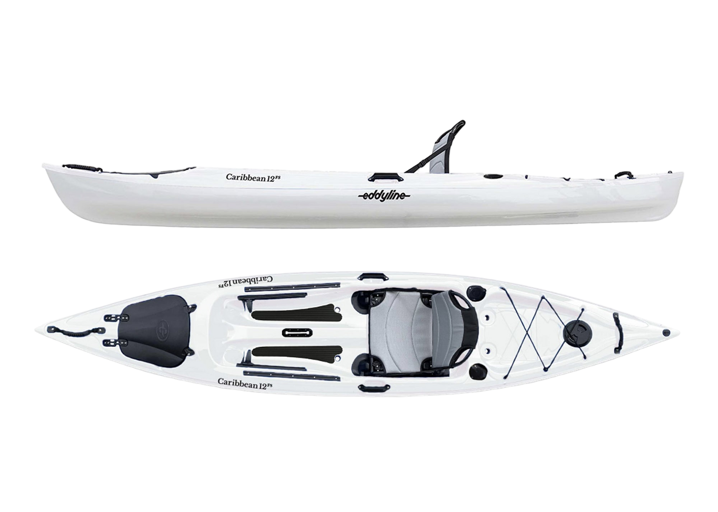 Eddyline Caribbean 12FS Kayak - White
