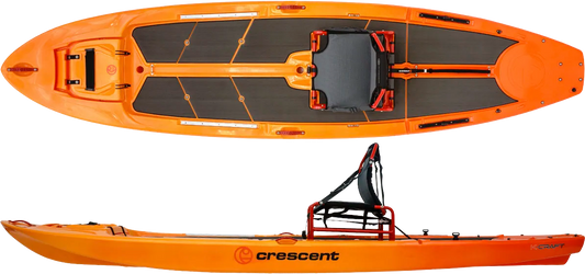 Crescent K-Craft Hybrid Kayak - Dawn