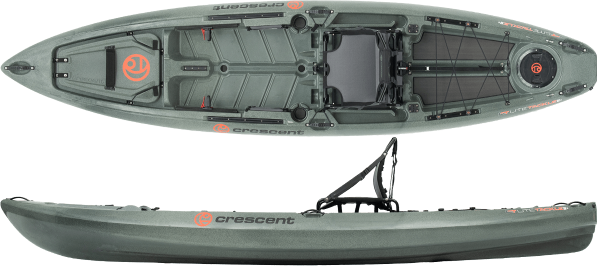 Crescent Lite Tackle II Kayak - Moonrock