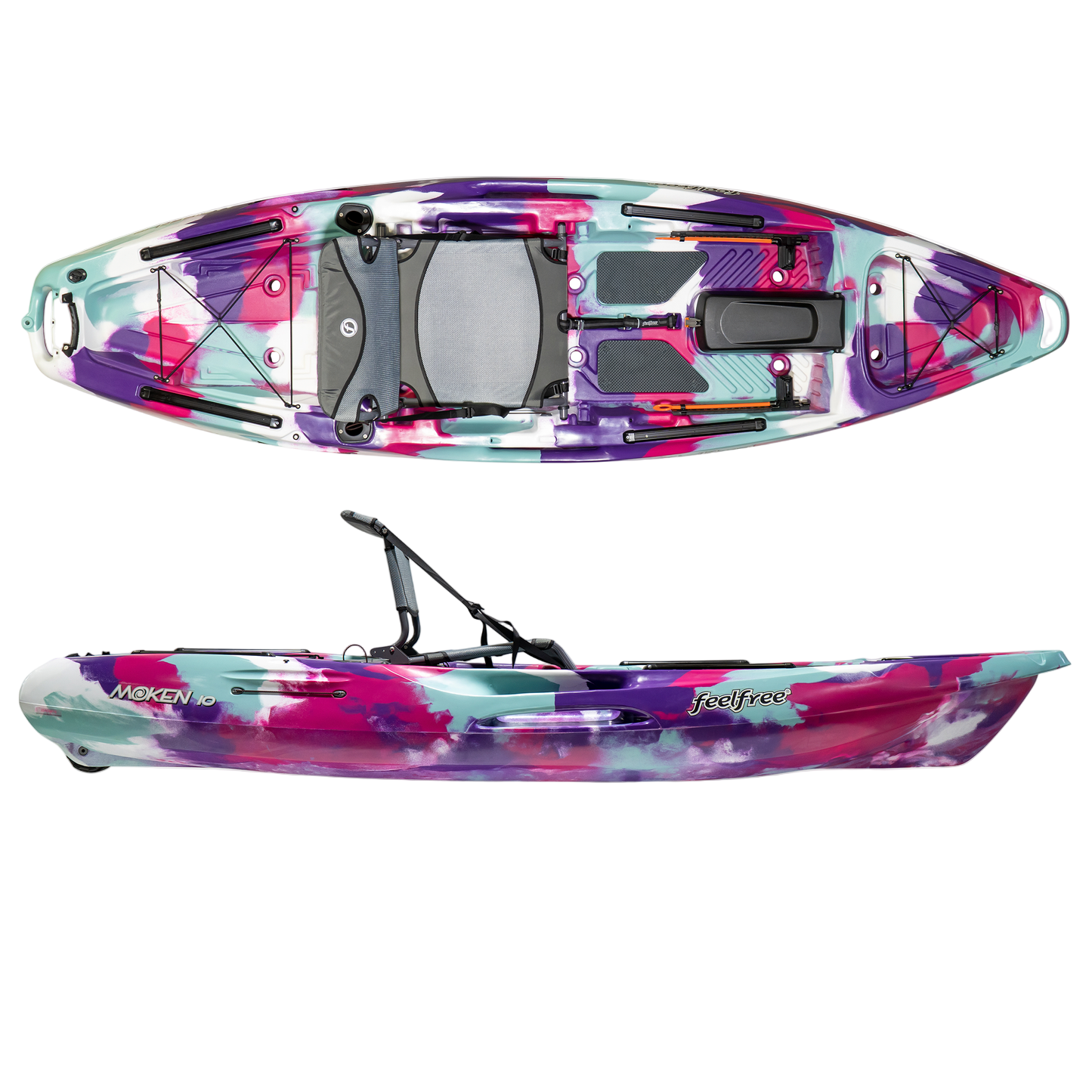 Feelfree Moken 10 V2 Kayak - Tie Dye