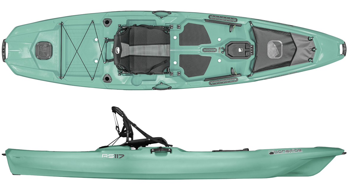 Bonafide RS 117 Kayak - Andros Green