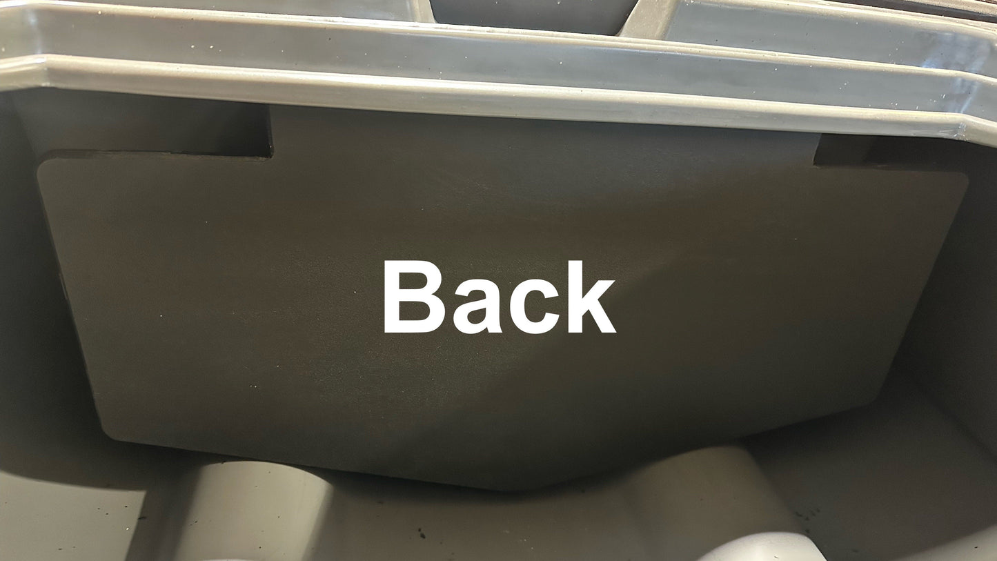 Bonafide XTR-130 In Hull Mounting Plates