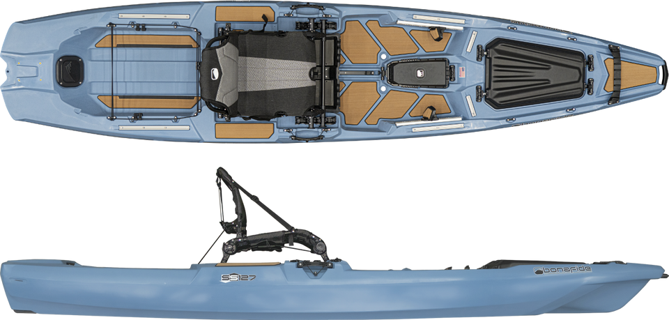 Bonafide SS 127 Kayak - Steel
