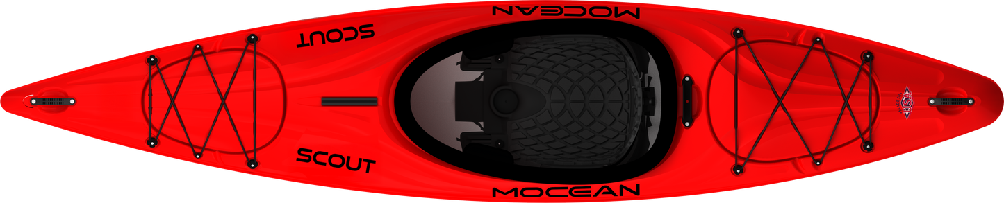 Mocean 12' Scout Kayak - Red