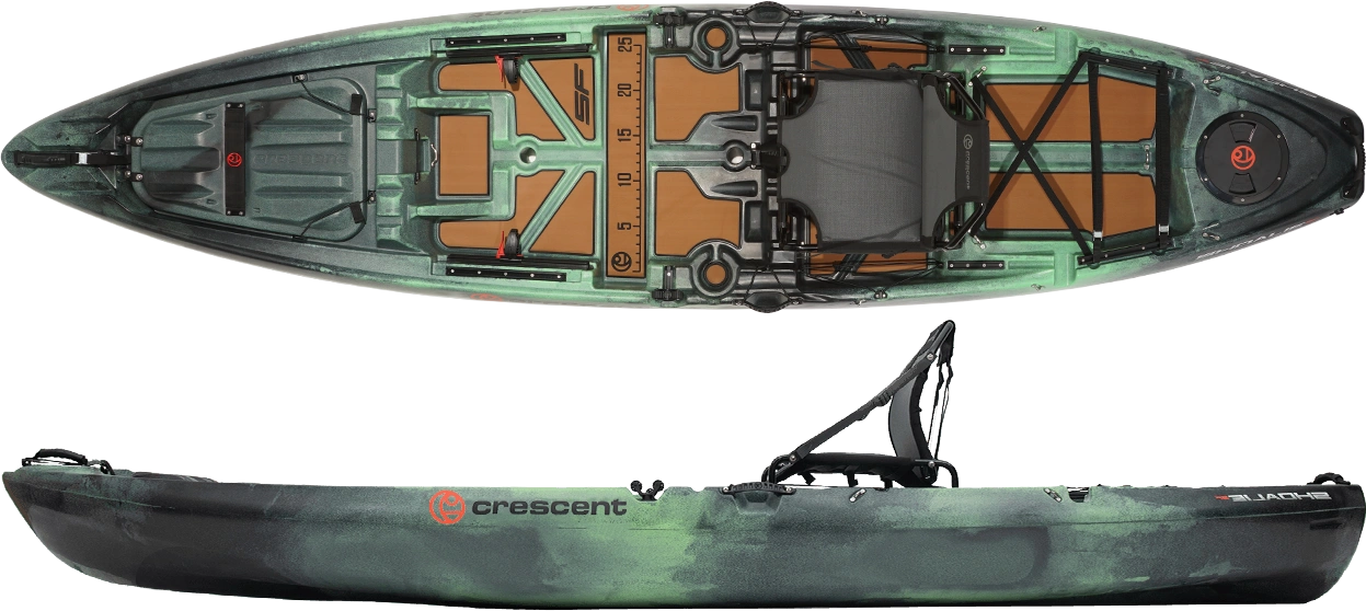 Crescent Shoalie SF Kayak - Moss