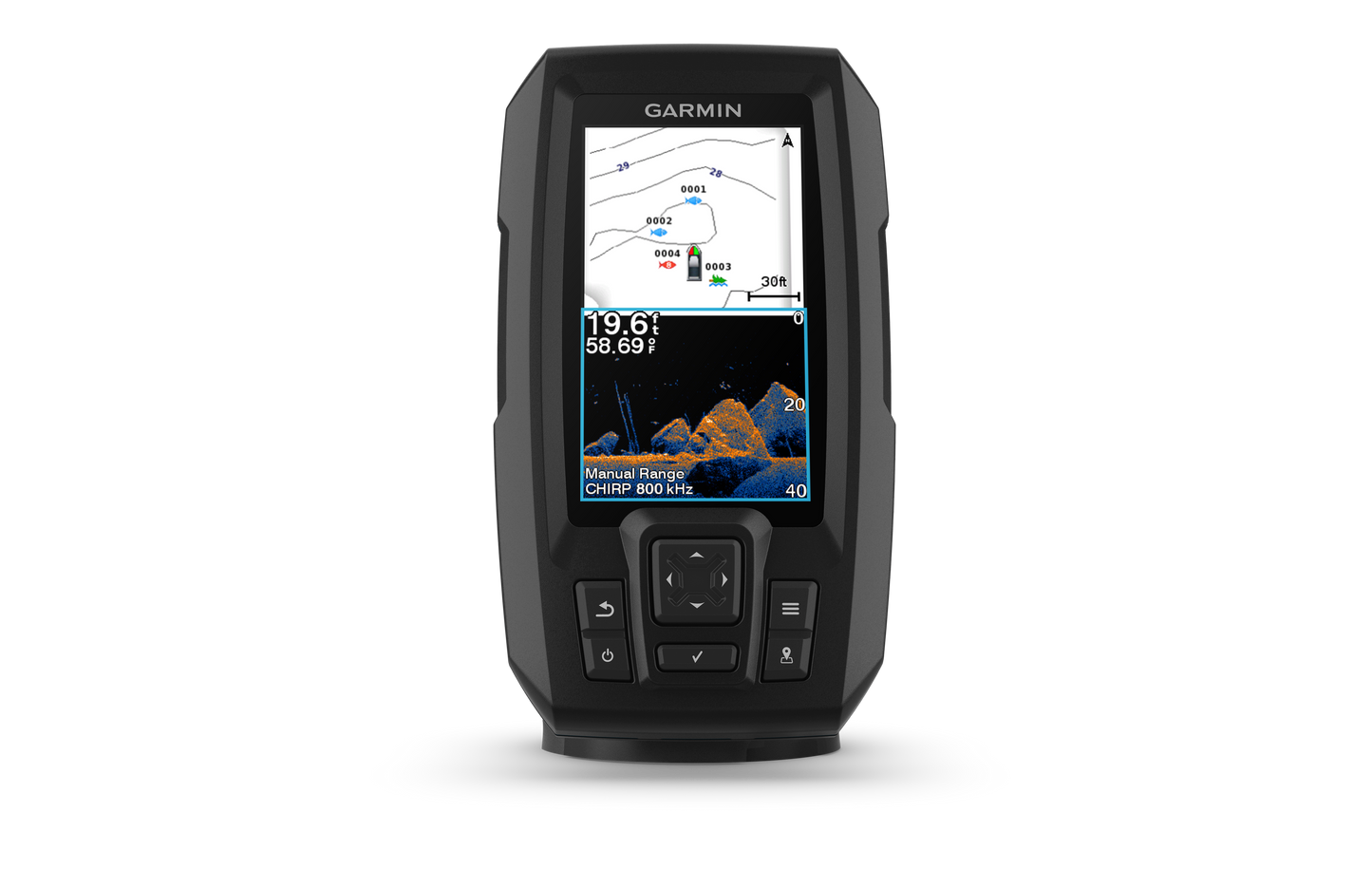 Garmin Striker Vivid 4cv with GT20-TM Transducer