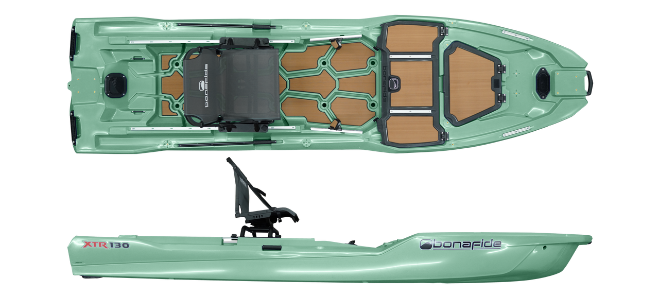 Bonafide XTR 130 Kayak - Andros Green
