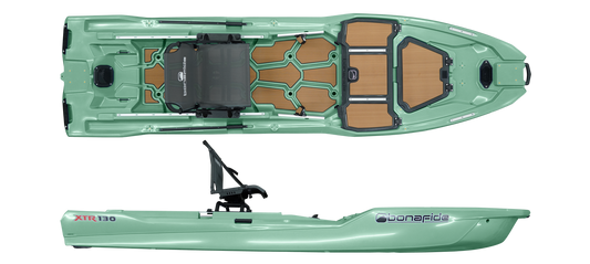 Bonafide XTR 130 Kayak - Andros Green