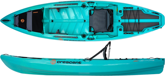Crescent CK1 Venture Kayak - Emerald Coast