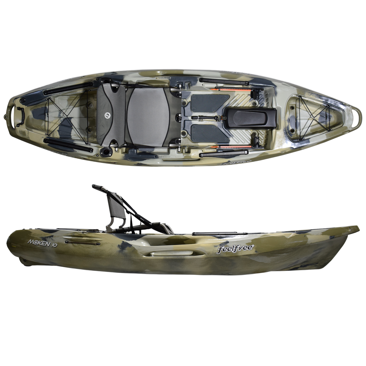 Feelfree Moken 10 V2 Kayak - Desert Camo