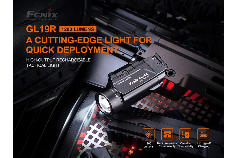 Fenix GL19R Rechargeable Tactical Light - Discontinued
