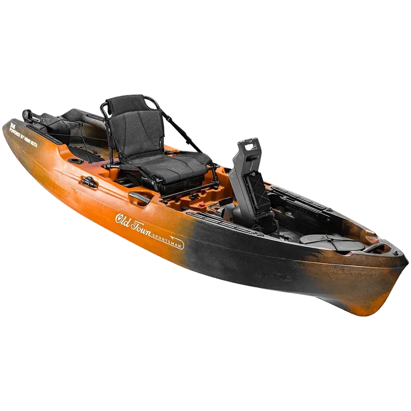 Old Town Sportsman 106 Powered by Minn Kota Kayak - Ember Camo