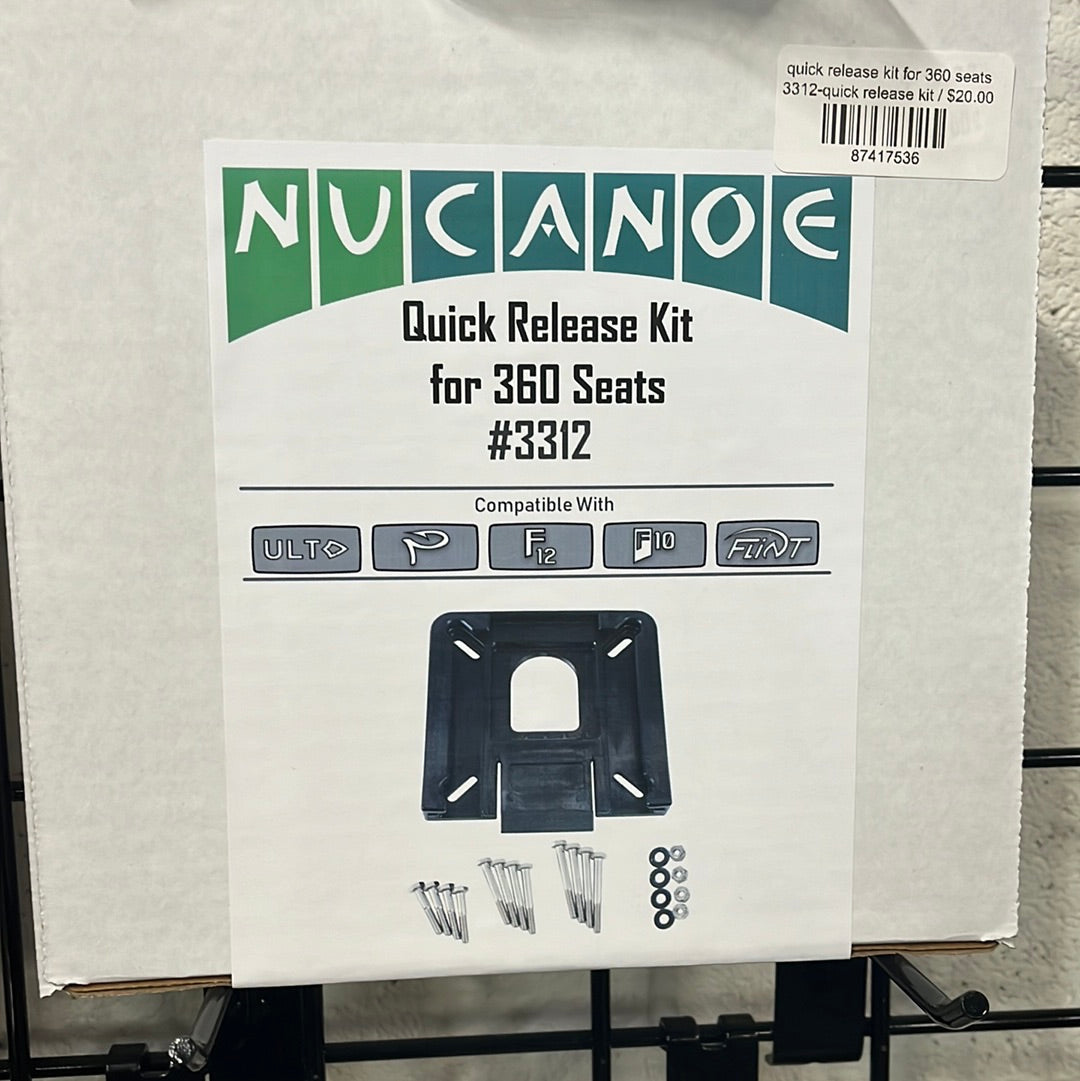 quick release kit for 360 seats