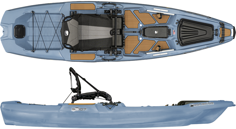 Bonafide SS 107 Kayak - Steel