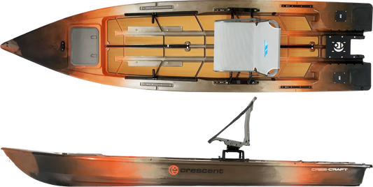 Crescent Cres-Craft Power Kayak- Timber