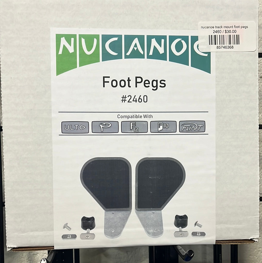 nucanoe track mount foot pegs