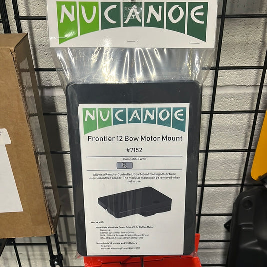 Nucanoe Frontier 12 bow motor mount