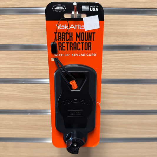 YakAttack Track Mount Retractor, Includes MightyBolt and Knob