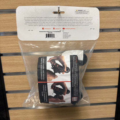 YakAttack RotoGrip Phone Holder with 1" Screwball Track Mount