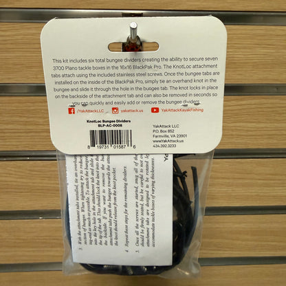 YakAttack KnotLoc Bungee Dividers