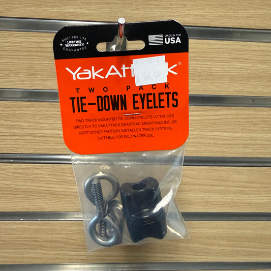YakAttack Tie-Down Eyelet, Track Mount, 2 pack