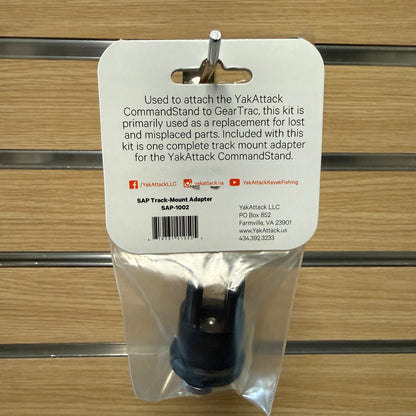YakAttack CommandStand Track Adapter, single pack