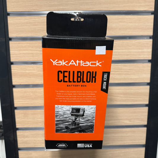 YakAttack CellBlok, track mounted, accepts 7.2Ah and 9Ah batteries, Includes box and Hardware