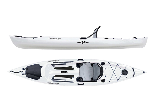 Eddyline Caribbean 12FS Kayak - White