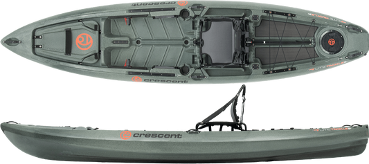 Crescent Lite Tackle II Kayak - Moonrock