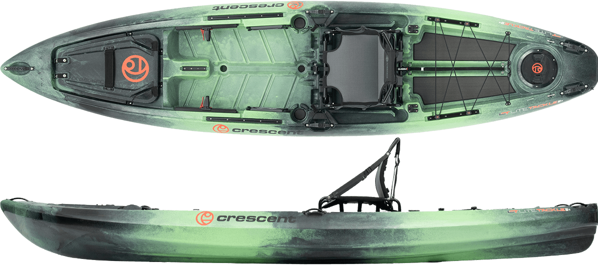 Crescent Lite Tackle II Kayak - Moss