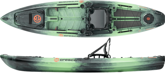 Crescent Lite Tackle II Kayak - Moss