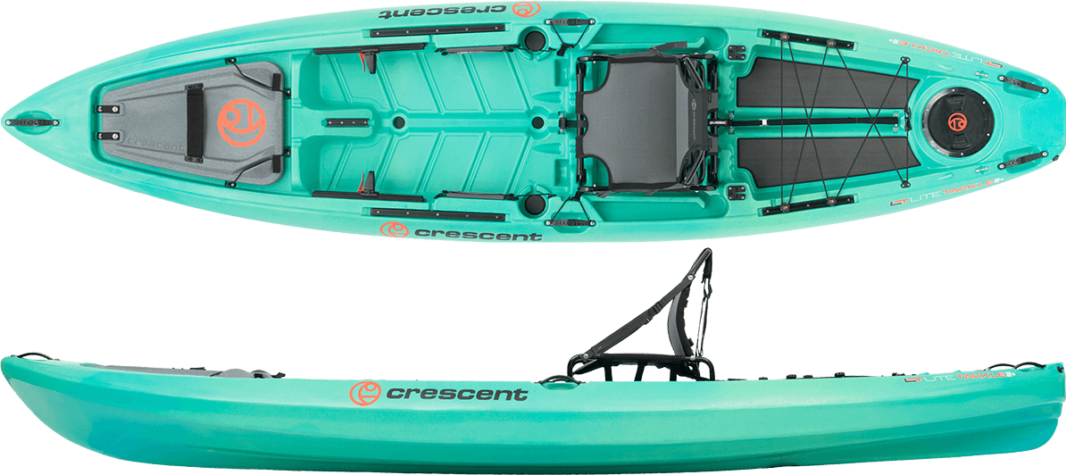 Crescent Lite Tackle II Kayak - Emerald Coast