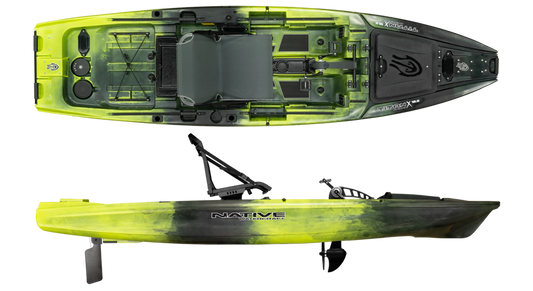 Native TitanX Propel 12.5 Kayak - Gator Green